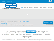 Tablet Screenshot of e2econsulting.co.za